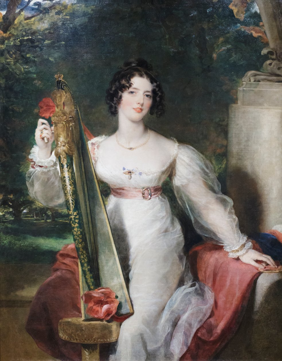 エリザベス・コニンガム夫人の肖像（1769-1861）（油彩・カンヴァス） 作： トーマス・ローレンス