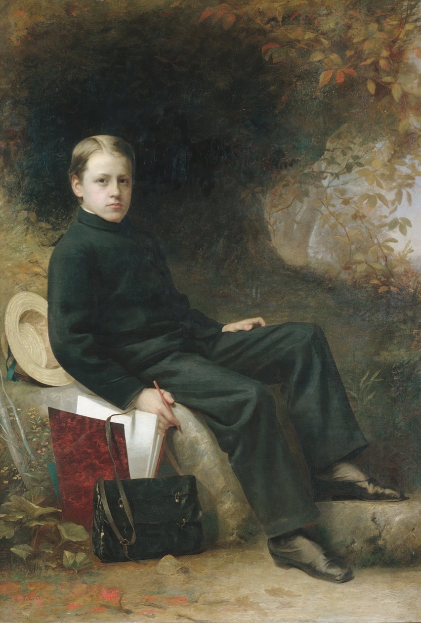 エイモリー・シブリー・カーハート 1860-65。 作： トーマス・ルクリア