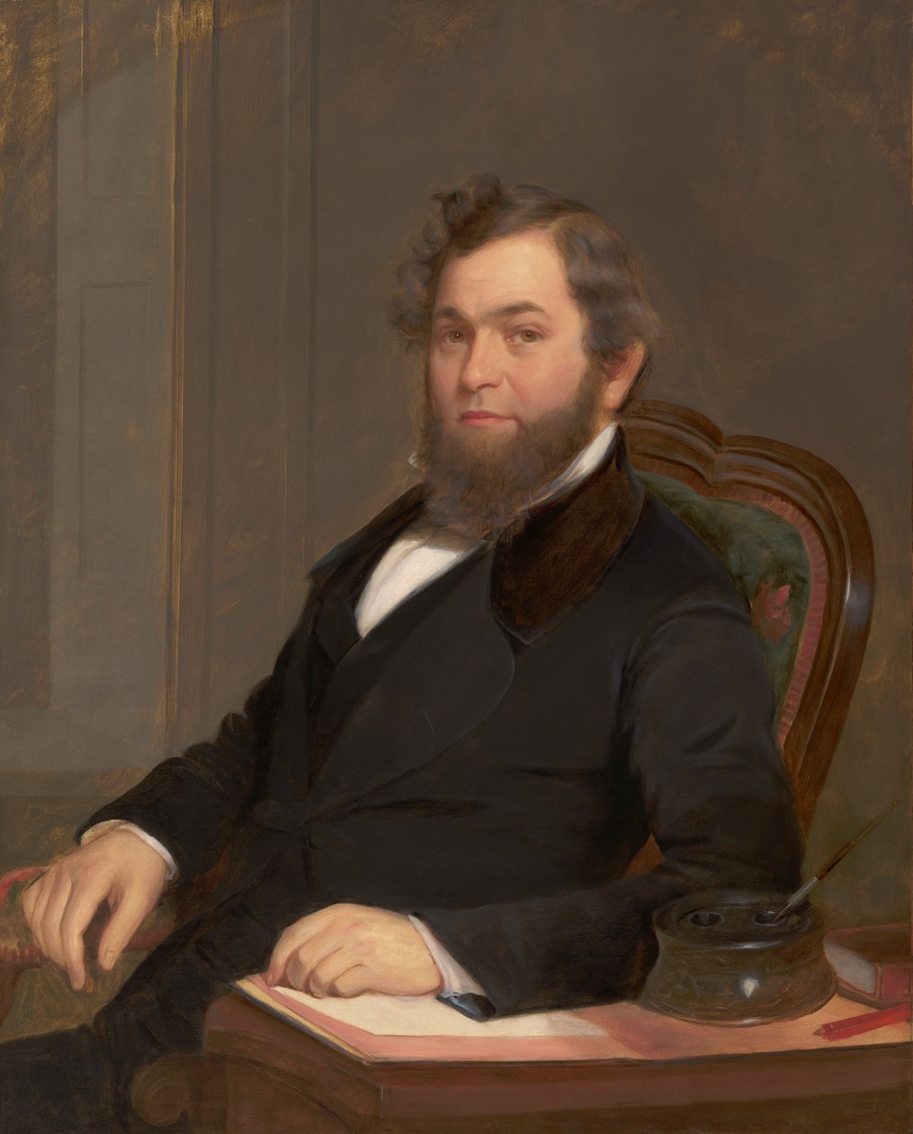 ウィリアム・ジョージ・ファーゴ、1855年頃 作： トーマス・ルクリア
