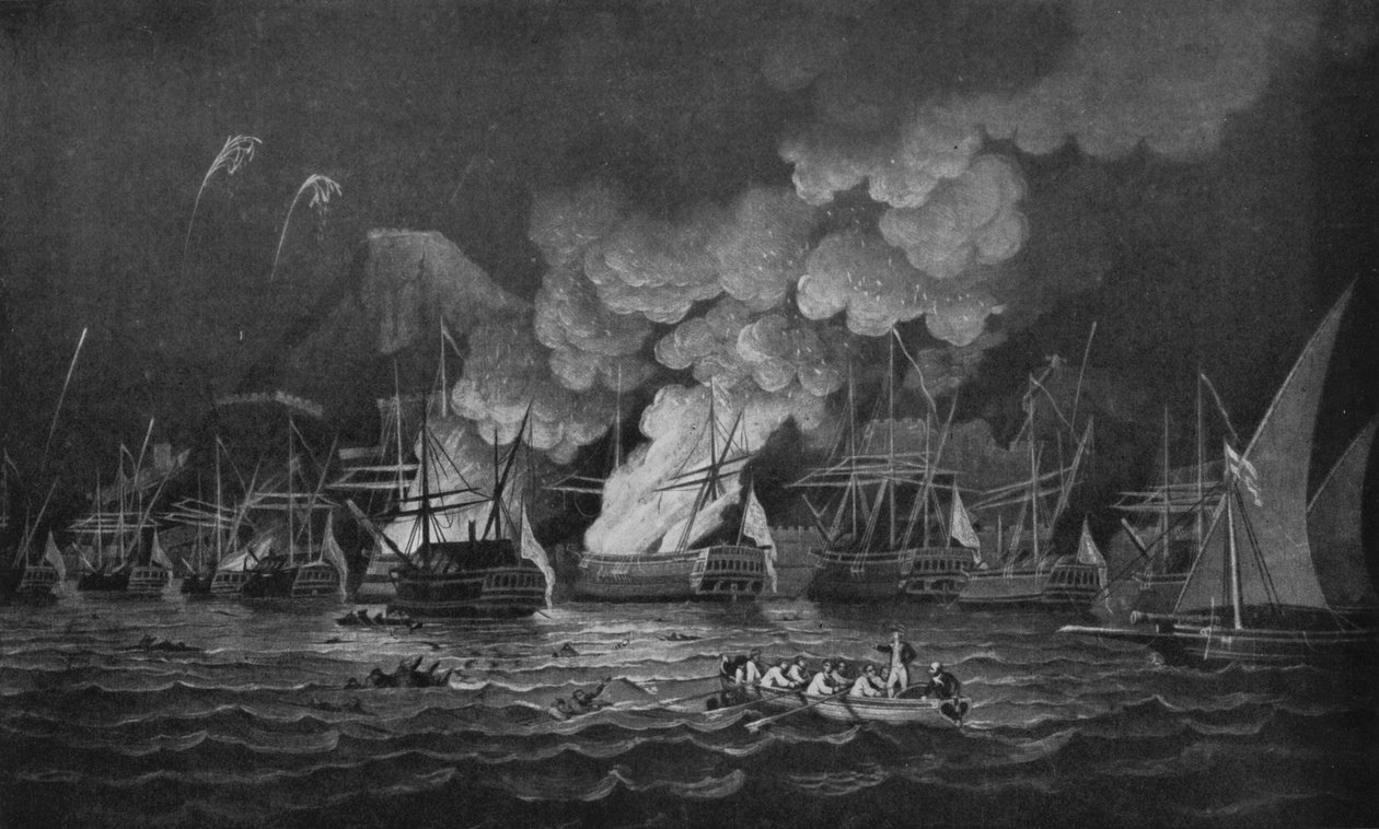 ジブラルタルの防衛、c1785 作： トーマス・ルニー