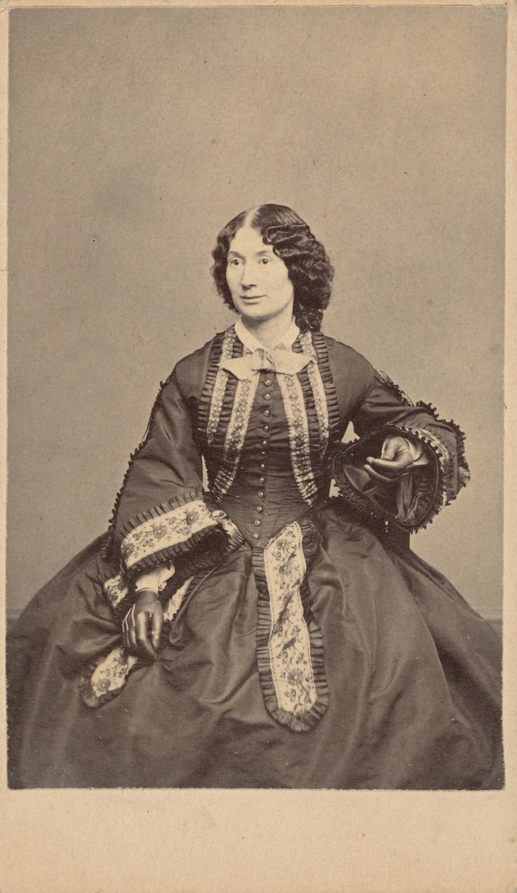ローラ・キーン、1863年頃1863年（写真） 作： トーマス・ライス・バーナム