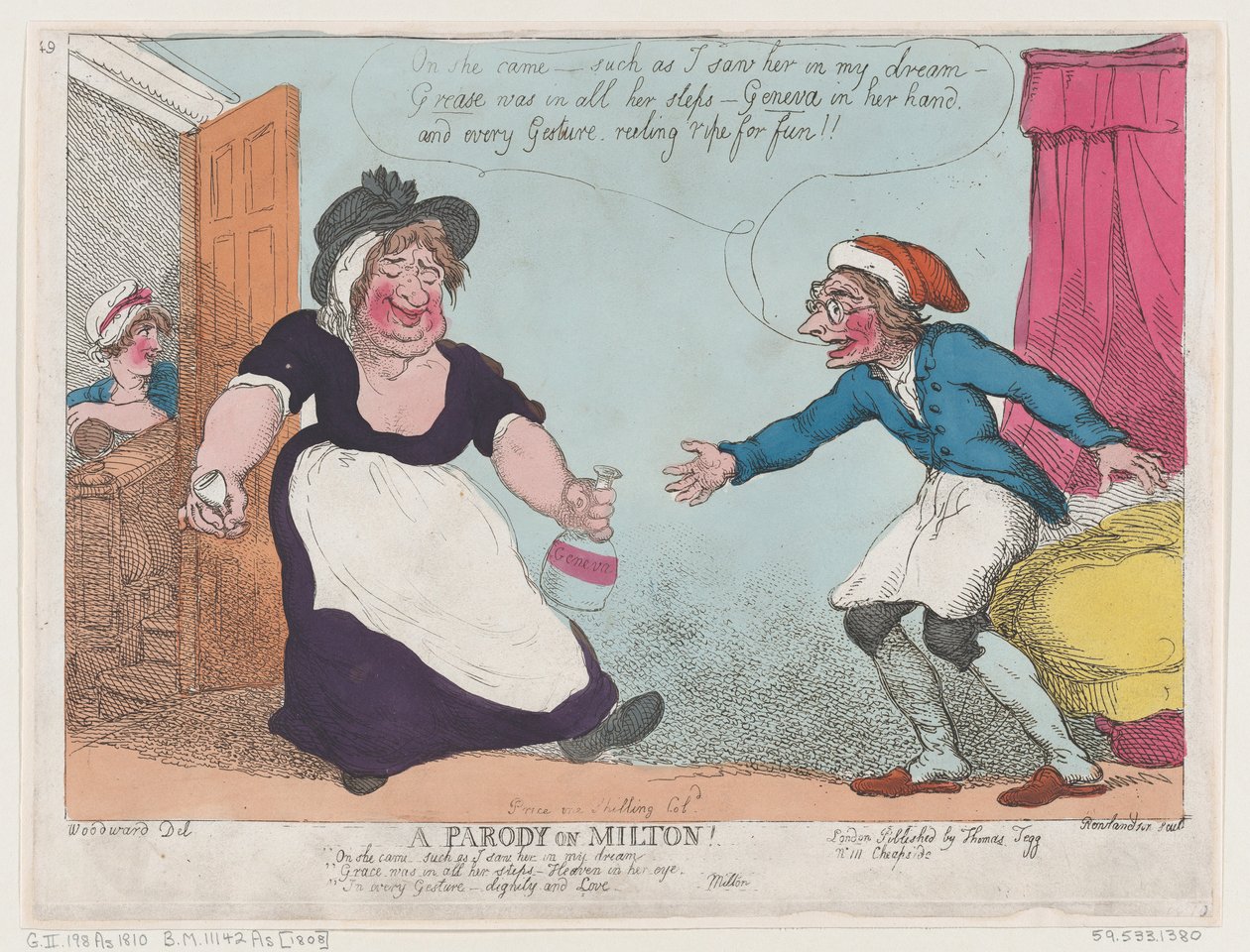 ミルトンのパロディ, 1807., 1807. 作： トーマス・ローランドソン