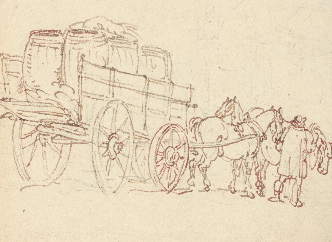 アルバムの描画 作： トーマス・ローランドソン