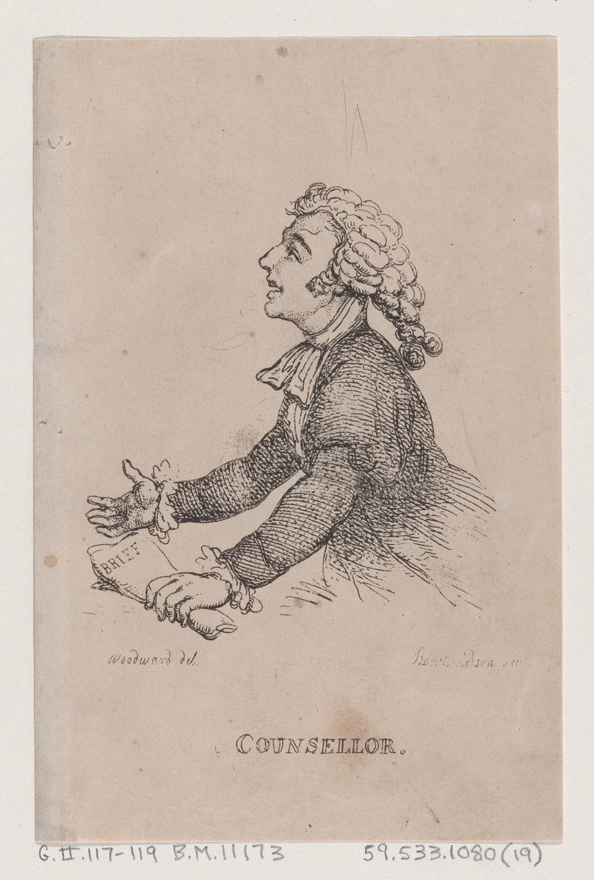 カウンセラー, 1808., 1808. 作： トーマス・ローランドソン