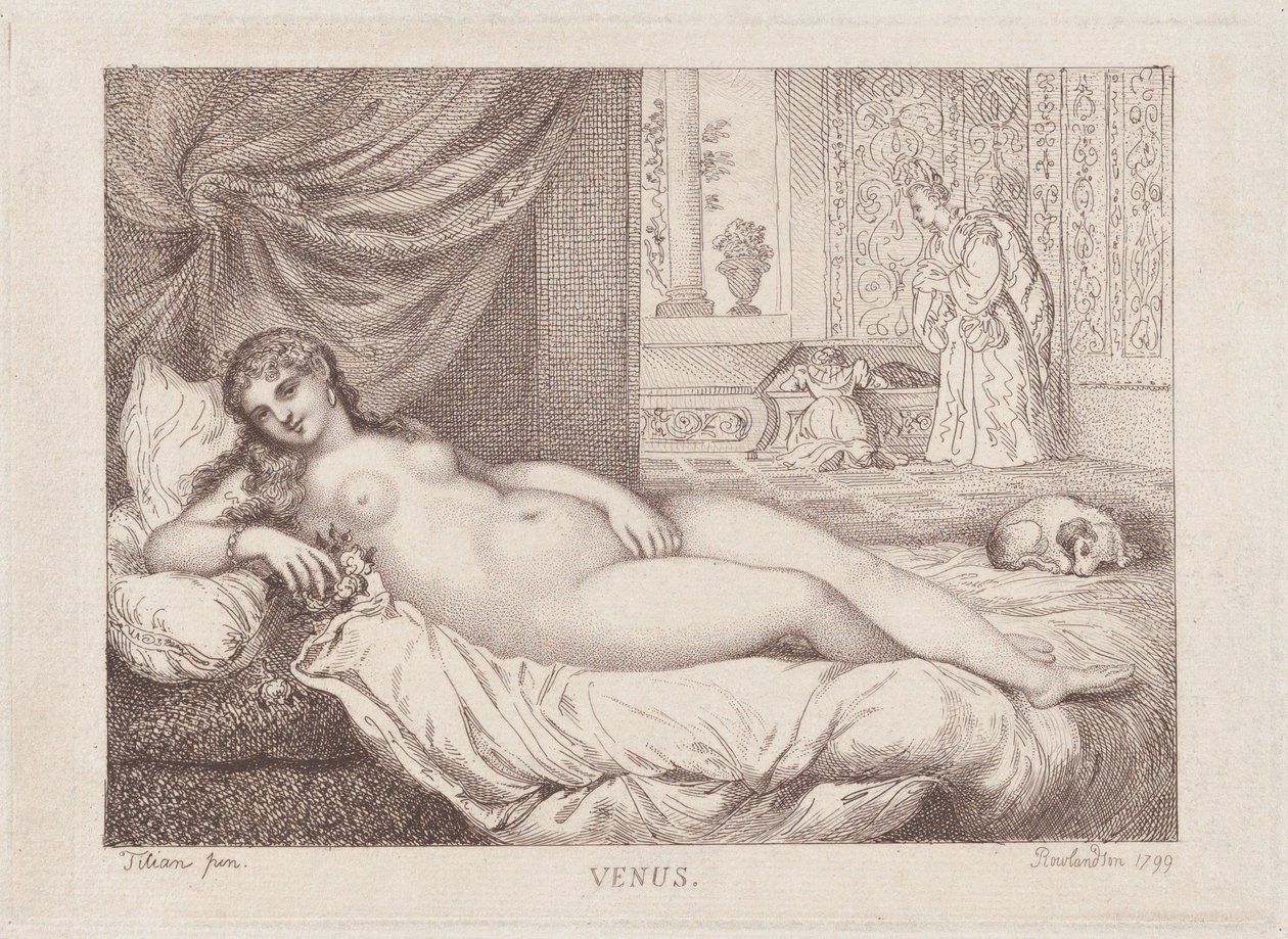 ウルビーノのヴィーナス, 1799., 1799. 作： トーマス・ローランドソン