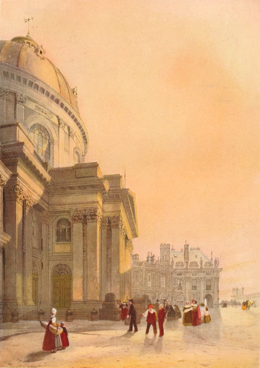 La Chapelle de lInstitut、パリ、1839 作： トーマス・ショッター・ボーイズ
