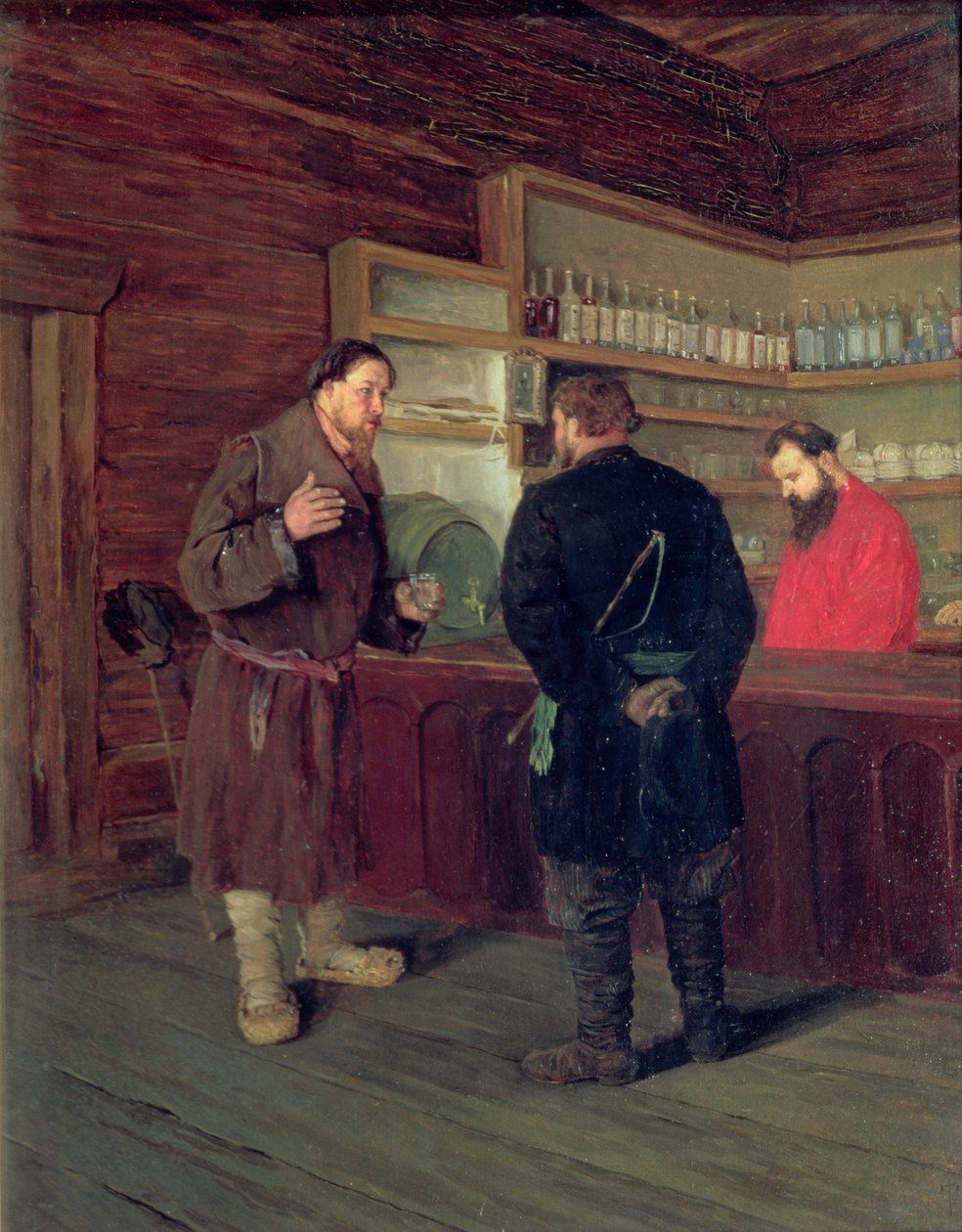 居酒屋、1889 作： ティモフィー・モスゴフ