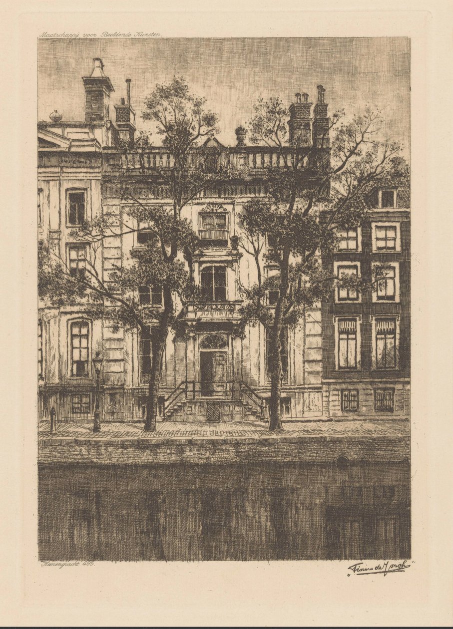 Society for Visual Arts、Heerengracht 495 (オブジェクトの元のタイトル) 作： ティヌスデジョン