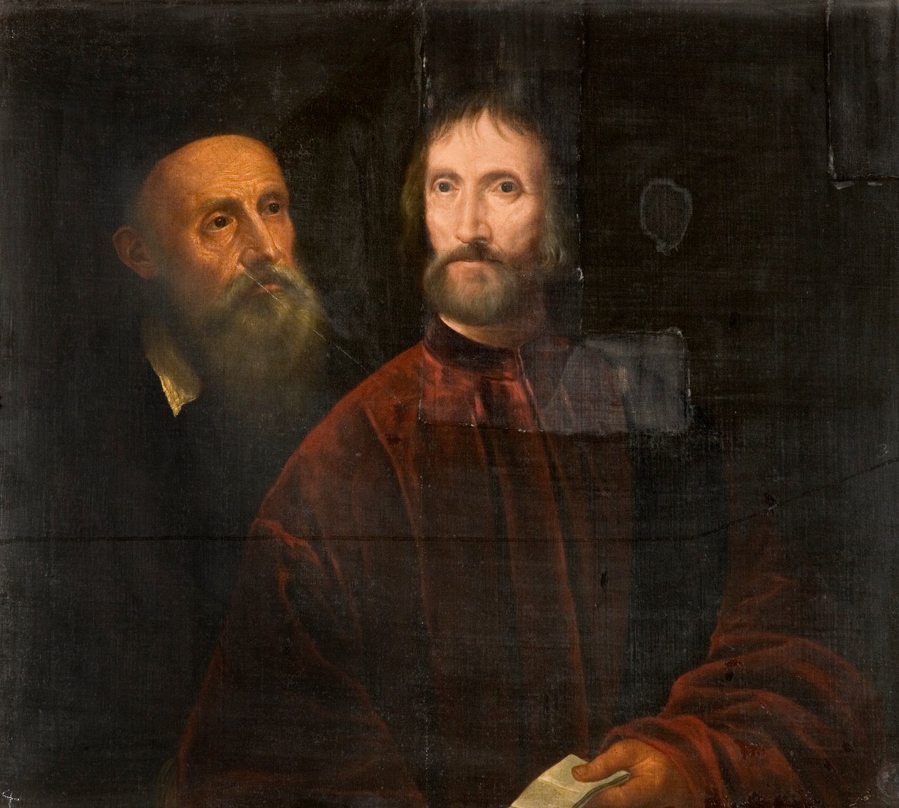 ティツィアーノとアンドレアデフランチェスキ、1639年頃 作： Tiziano Vecelli