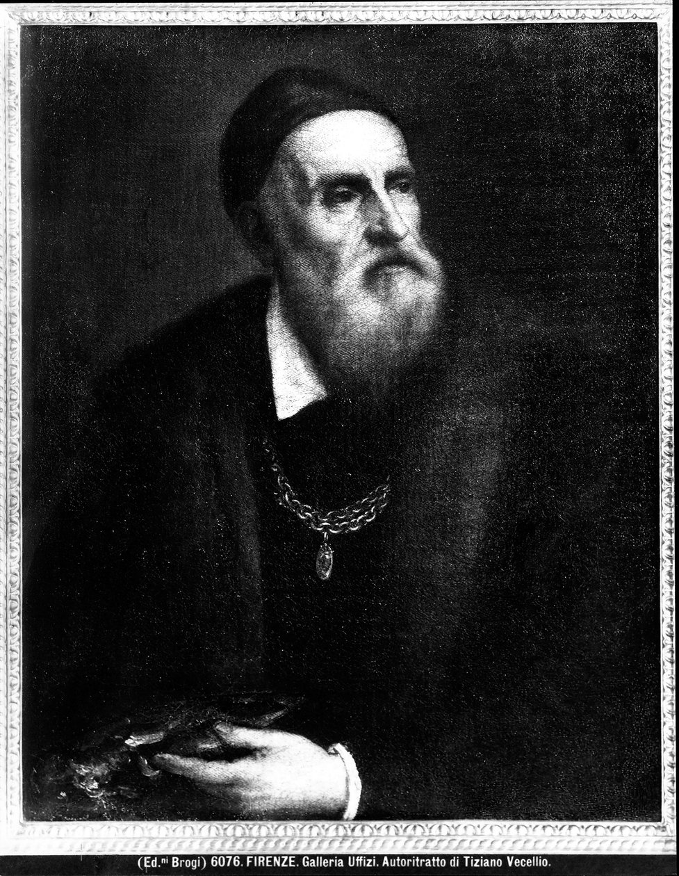 自画像 作： Tiziano Vecelli