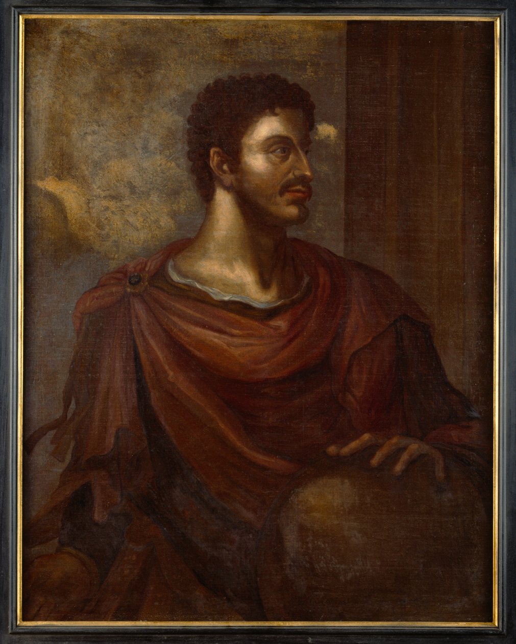 Augustus Octavius (öljy kankaalle) 作： ティツィアーノ（c.1488-1576）（後）
