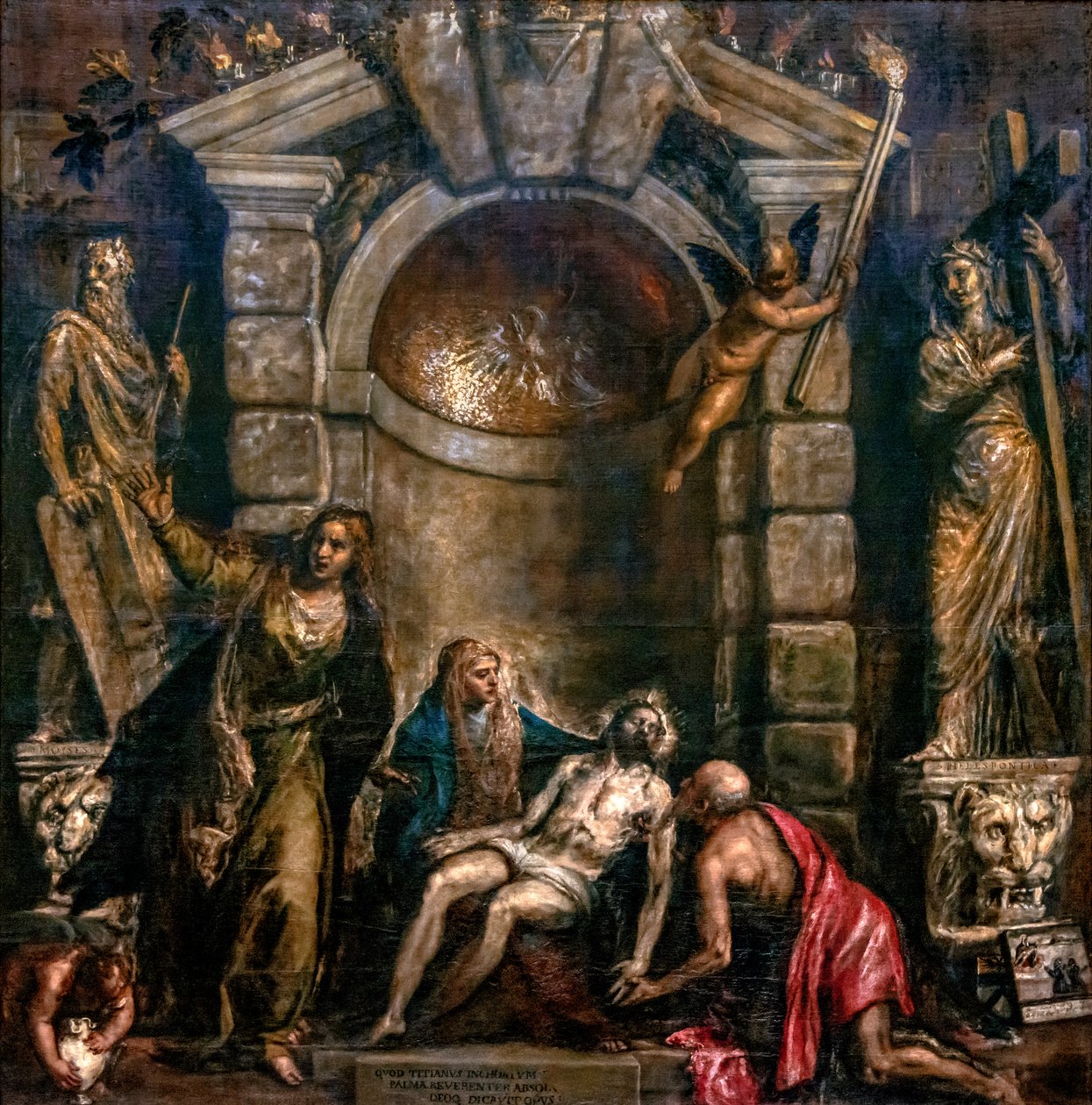 ピエタ 作： Tiziano Vecelli