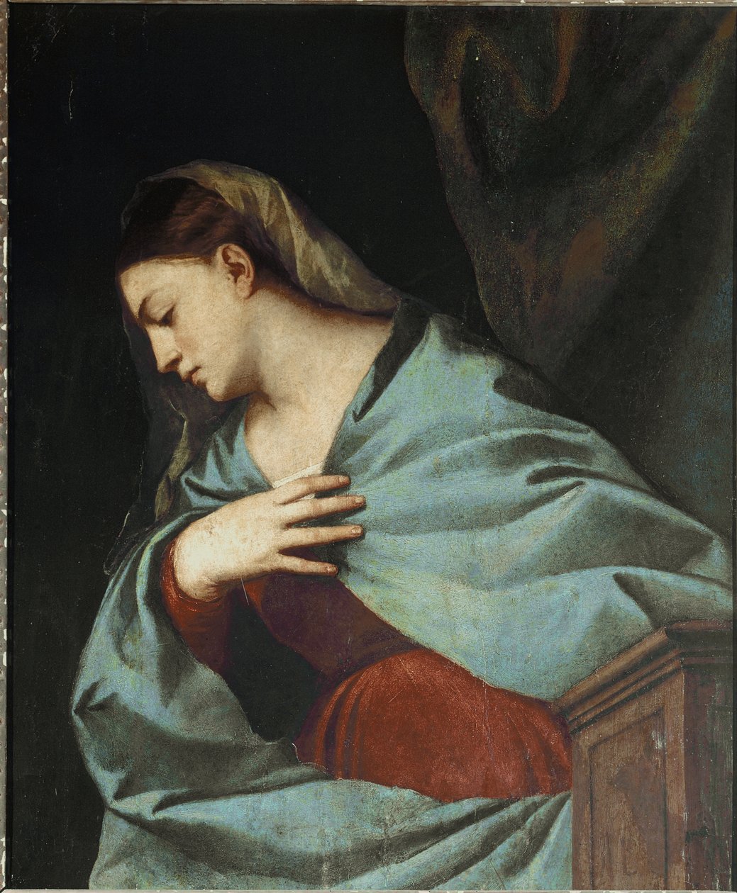 ポリプティーク・アヴェロルディ：ヴァージン発表 作： ティツィアーノ（c.1488-1576）