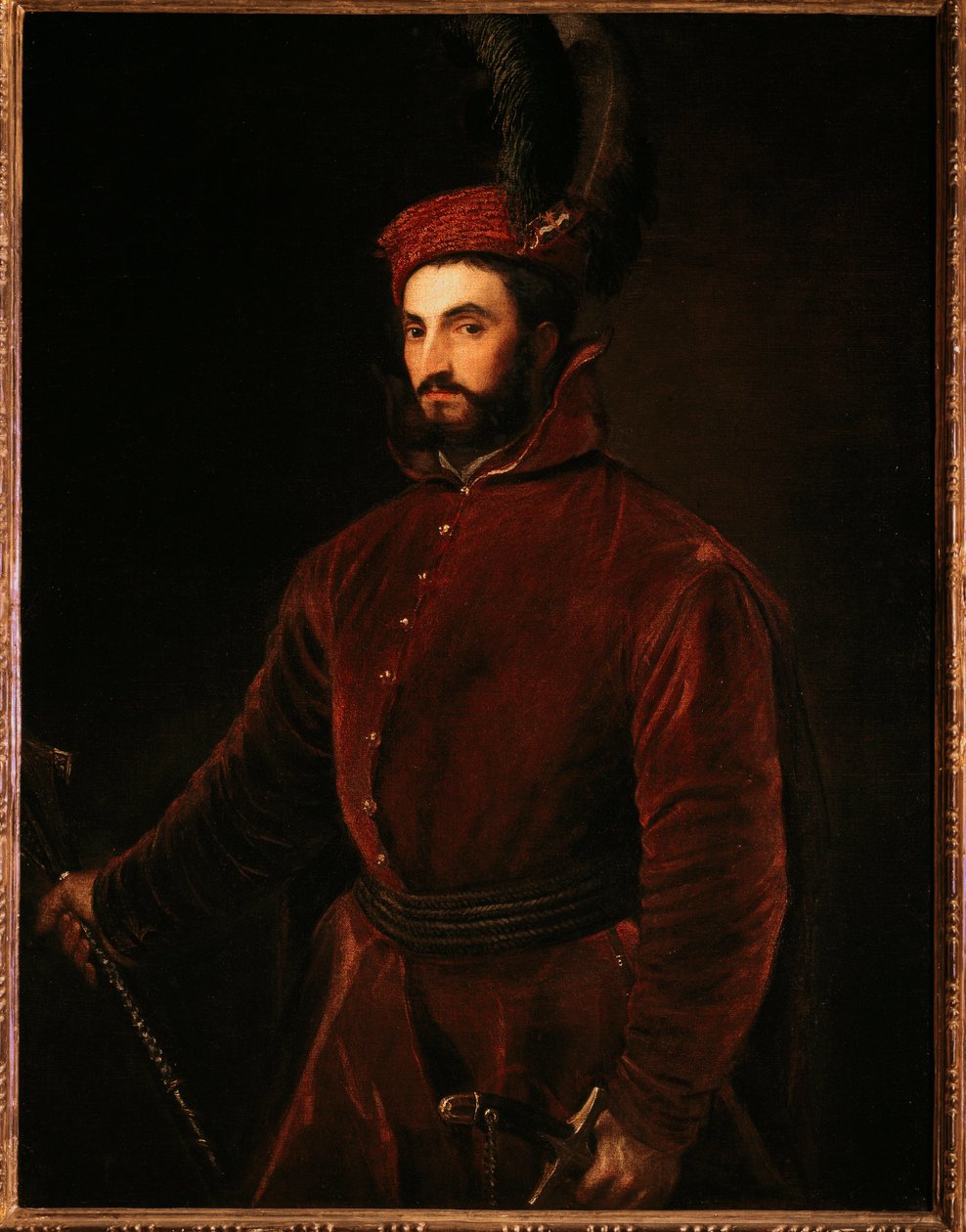イポリット・ド・メディチの肖像 作： Tiziano Vecelli