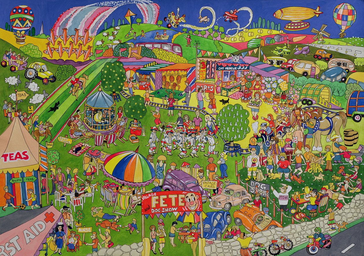1999年の夏の祭典（紙にトイレ） 作： トニー・トッド