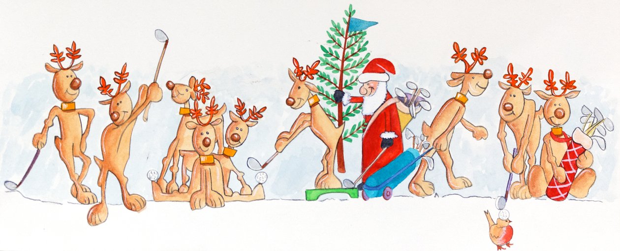 クリスマスゴルファー 作： トニー・トッド