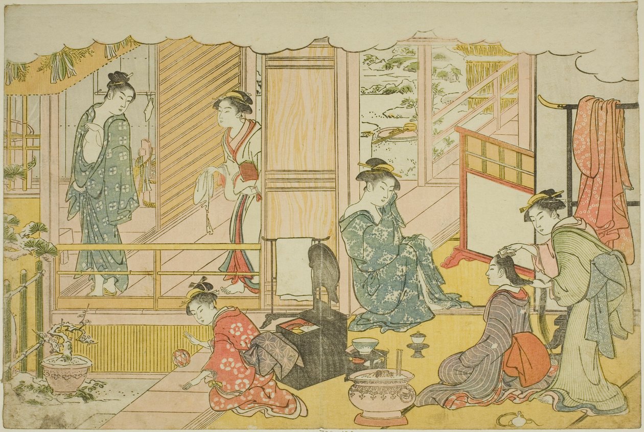 湯殿肇 図鑑「彩色光の朝」より 作： 清永鳥居