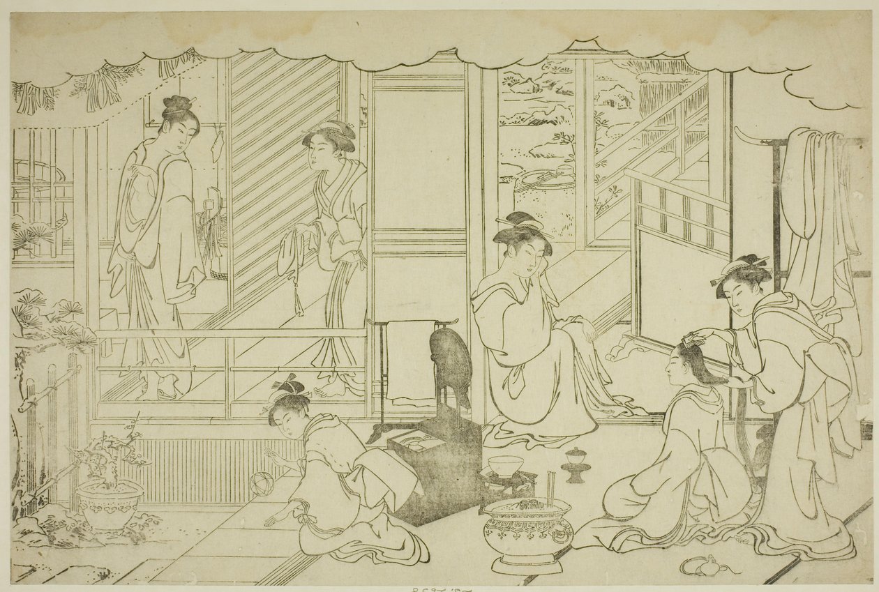 湯殿肇 図鑑「彩色光の朝」より 作： 清永鳥居
