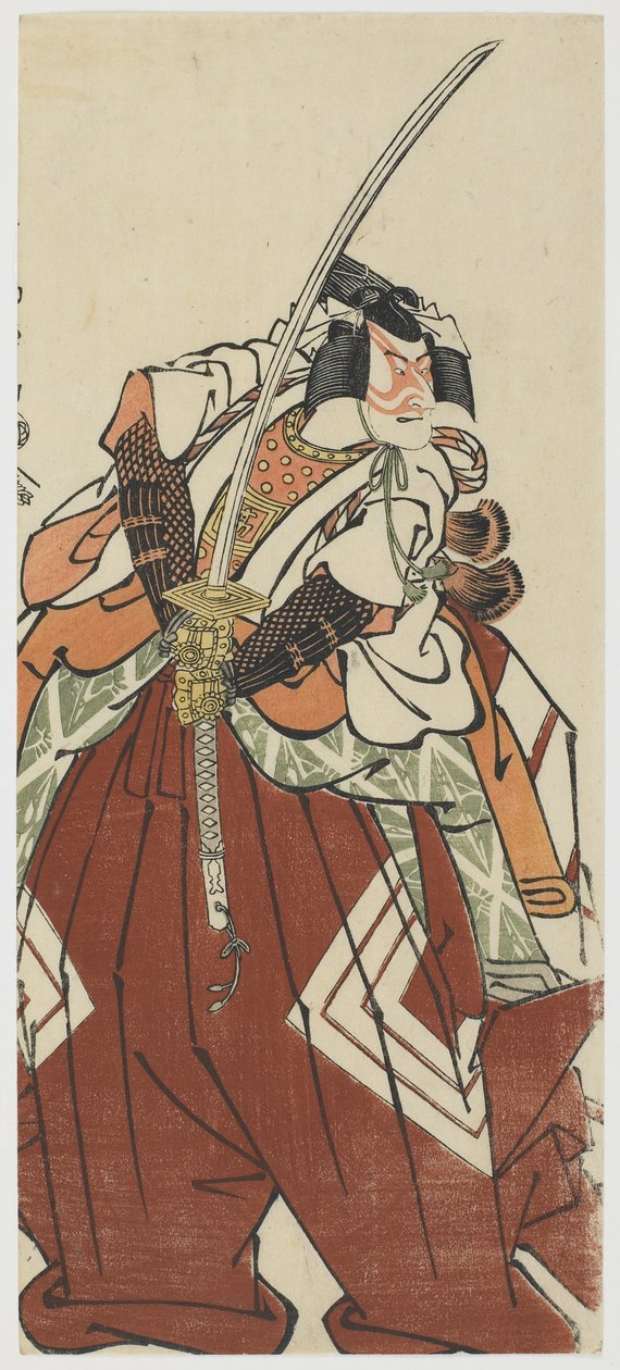 Ichikawa Komazo III as Shinozuka Goro, 1794 作： 東州斎写楽