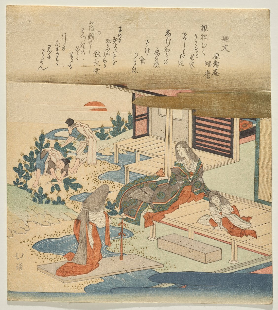 女官子と若松の房 作： 魚屋北渓
