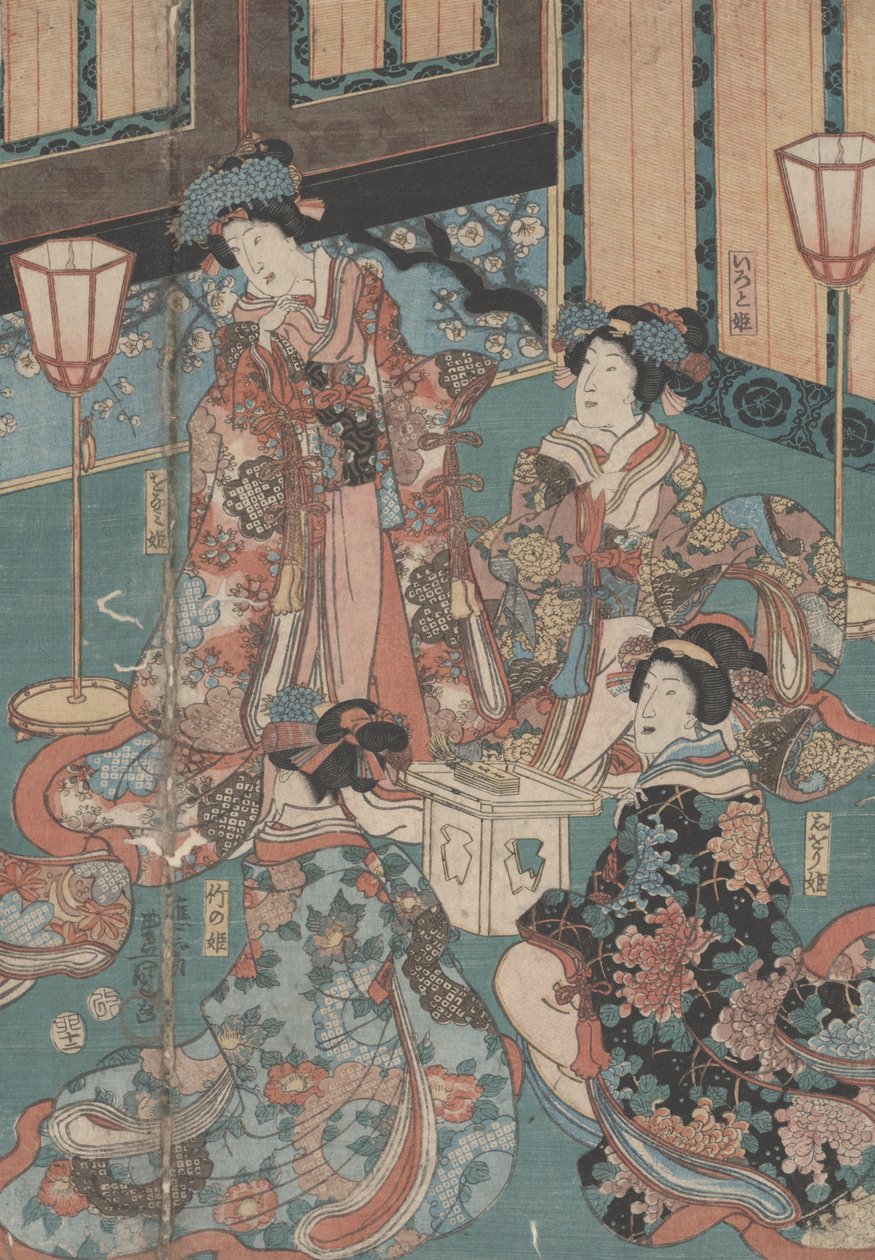 無題 作： 歌川豊国
