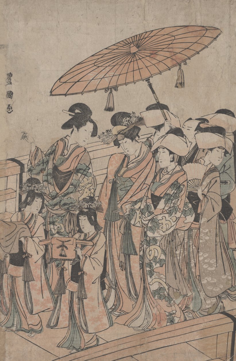 無題 作： 歌川豊国