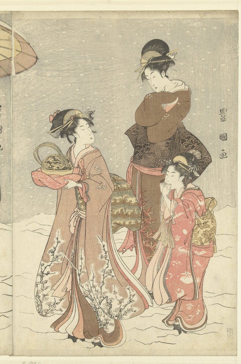 スノーボール 作： 豊国（II）、歌川豊国