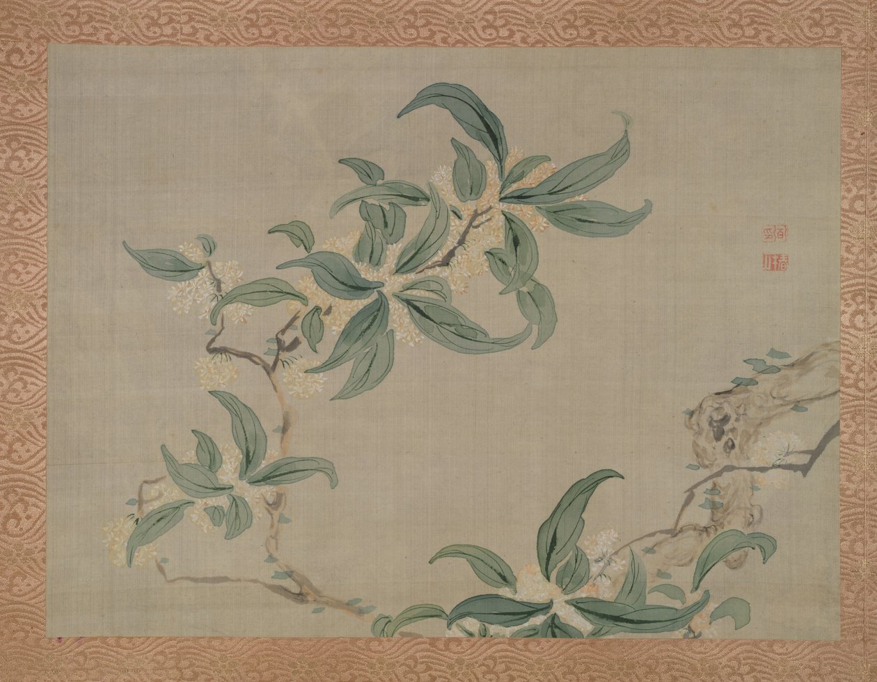 ブロッサム、1851年（シルクに水彩） 作： つばきCh山