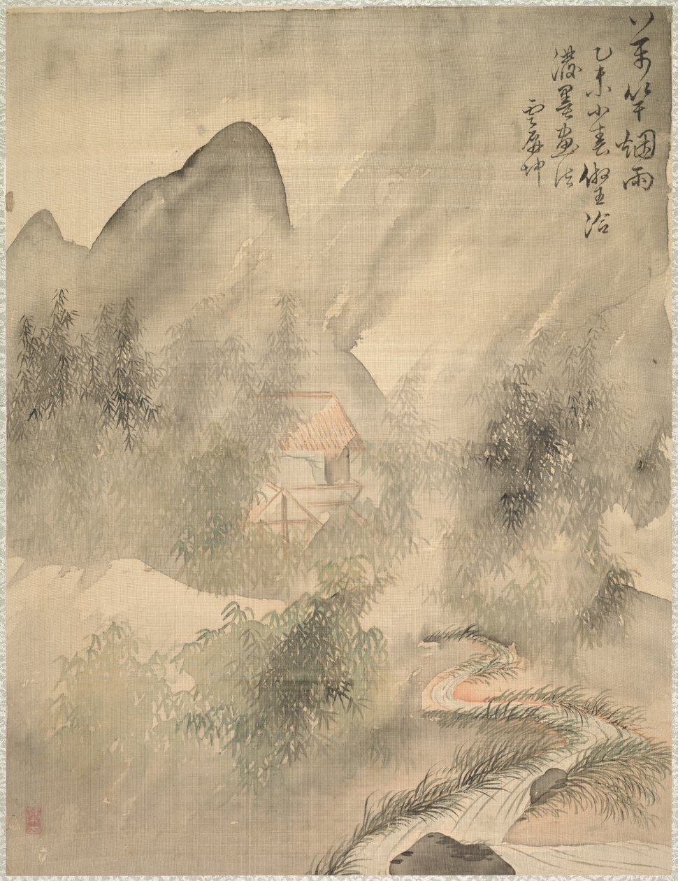 霧と雨の中の1万本の竹 作： つばきCh山