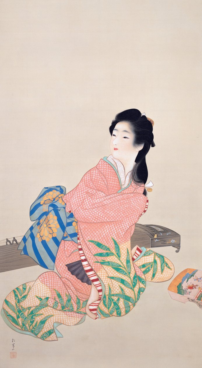 娘みゆき 作： 植村松園