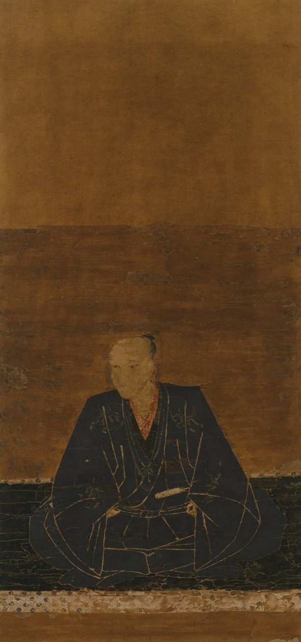 毛利興元の肖像。 作： 不明不明