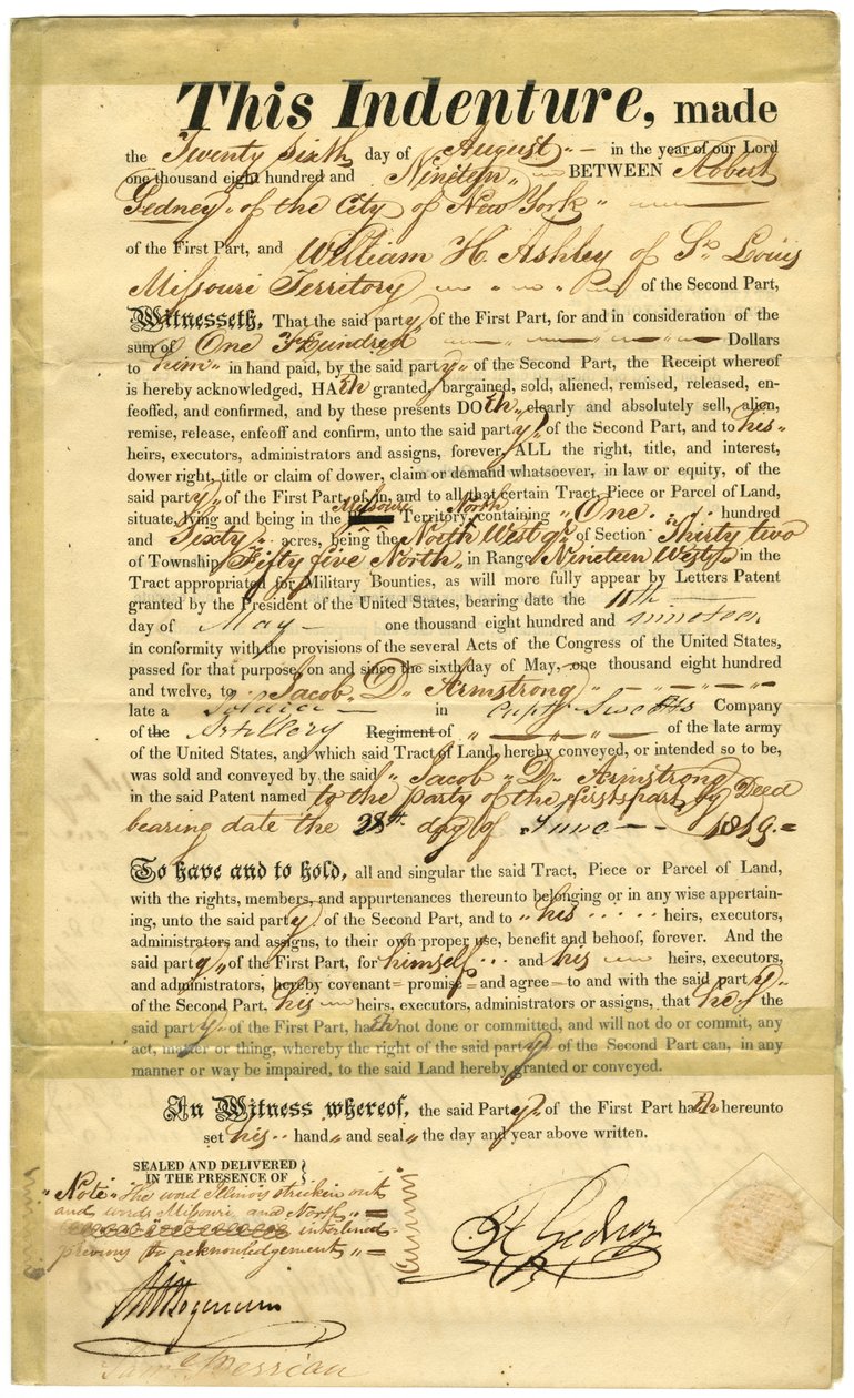 土地はセクション32の北西4分の1、北55の町、西19の範囲で構成されています。 作： 不明不明