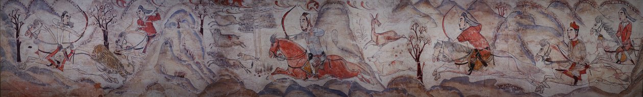 in州市九J港にある北気王朝の墓の壁画 作： 不明不明
