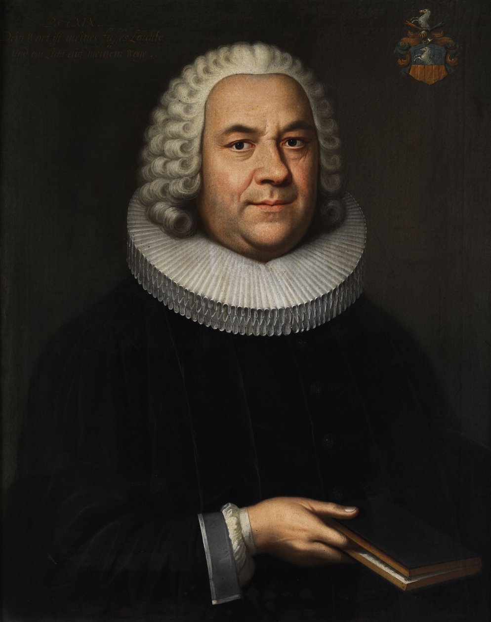 コペンハーゲンの神学教授、神学者エレミアス・フリードリヒ・ロイス（1700–1777）の肖像。 作： 不明不明
