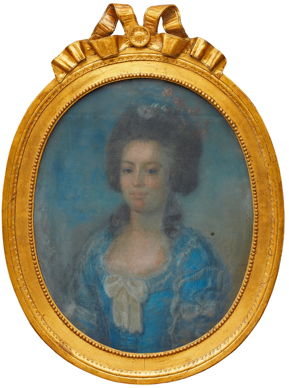 Ulrika afSillén（1759-1791）の肖像 作： 不明不明