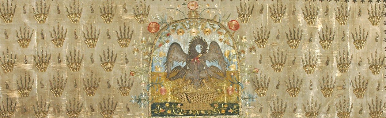 ペリカンと祭壇の正面 作： 不明不明