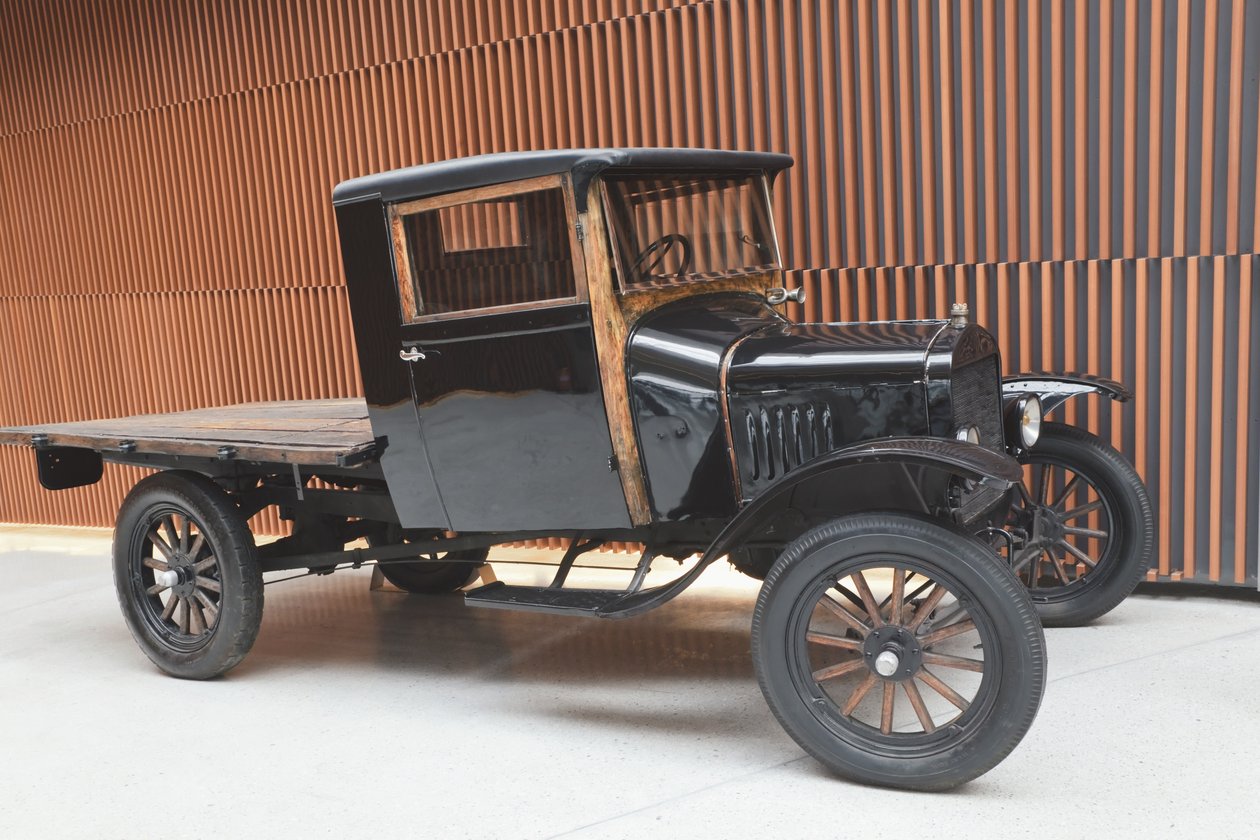 1920年頃のブラックフォードモデルTピックアップトラック 作： 不明不明