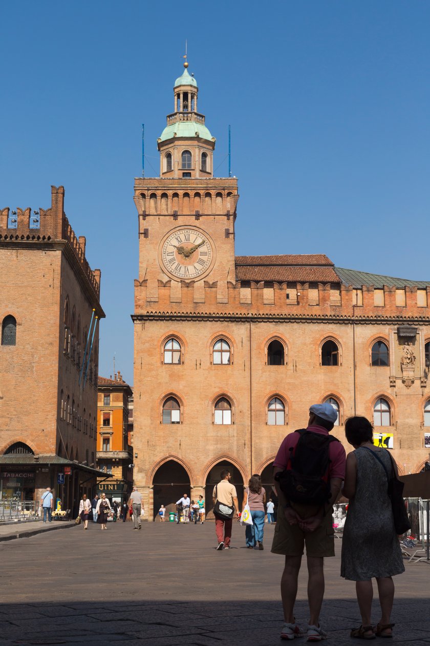 ボローニャ、イタリア。 作： 不明不明