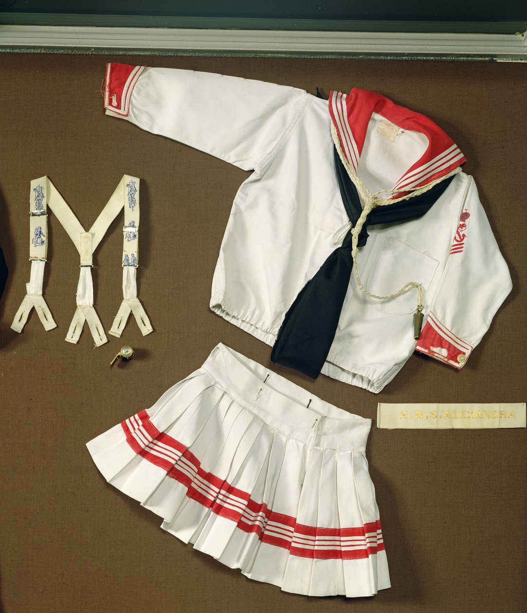 子供のセーラー服、1920年代（綿） 作： 不明不明