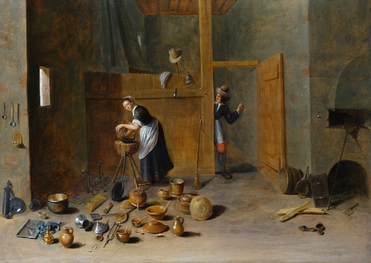 オランダ語-Scullery Maid 作： 不明不明