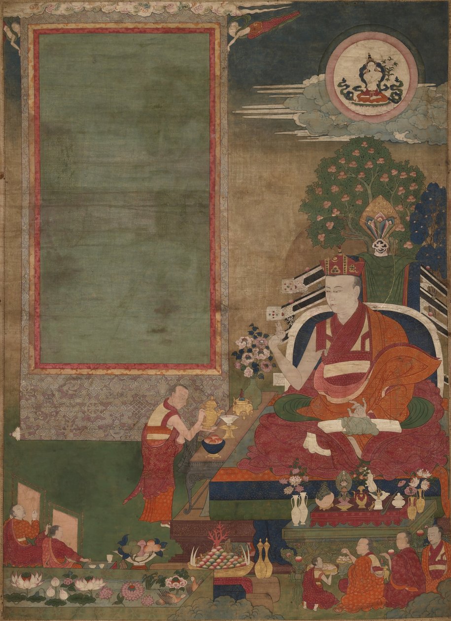 パトロンオブザアーツ、Situ Panchen Chokyi Jungne（1699-1774） 作： 不明不明