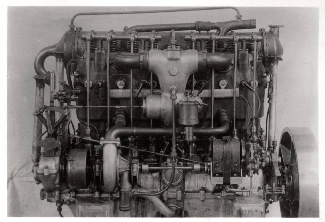 ツェッペリンLZ 6の115 PSダイムラー飛行船エンジン、c1909-1910 1933 作： 不明