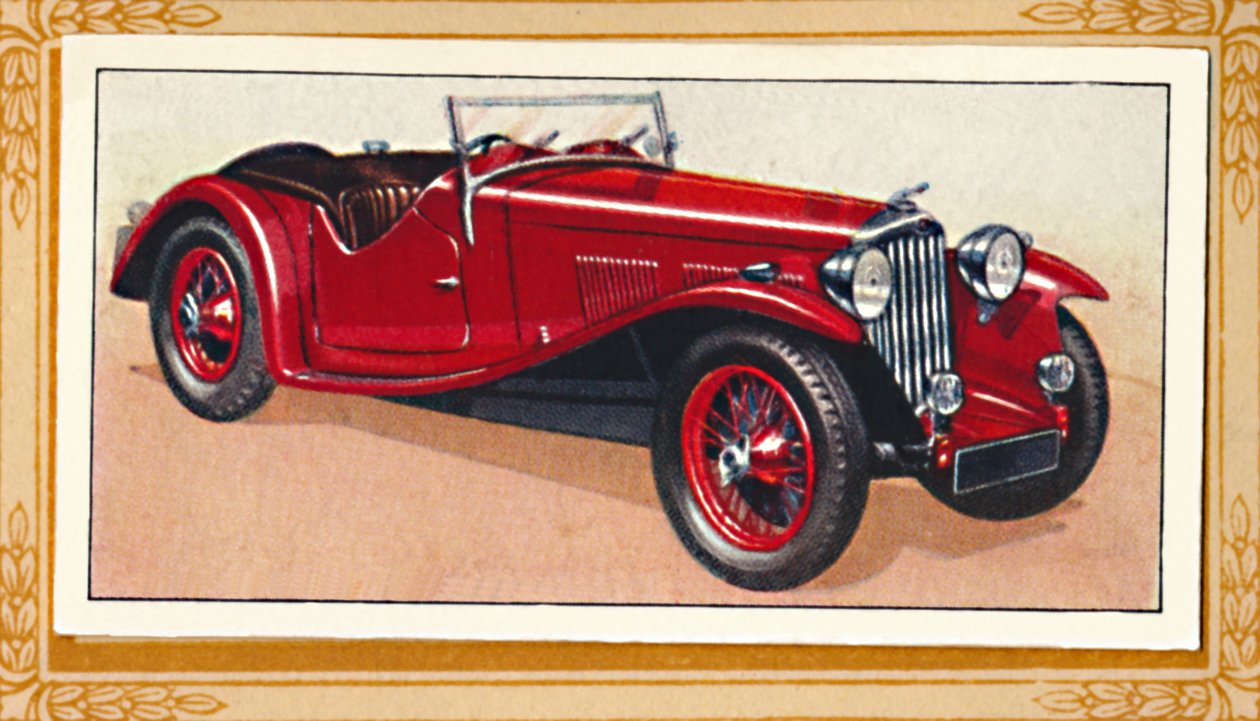 ACスポーツ2人乗り、c1936 作： 不明