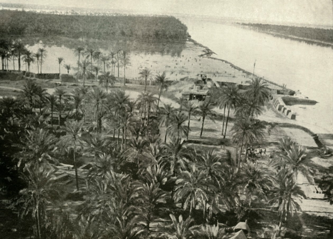 チグリス川に関するイギリスの立場、1919年。 作： 不明