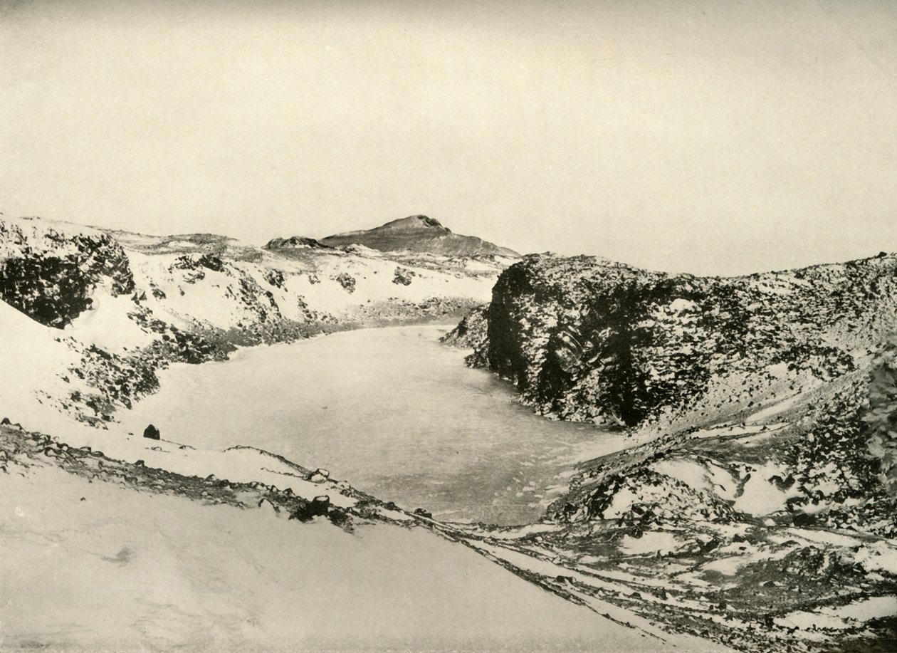ケープバーン近くの淡水湖、c1908、1909。 作： 不明
