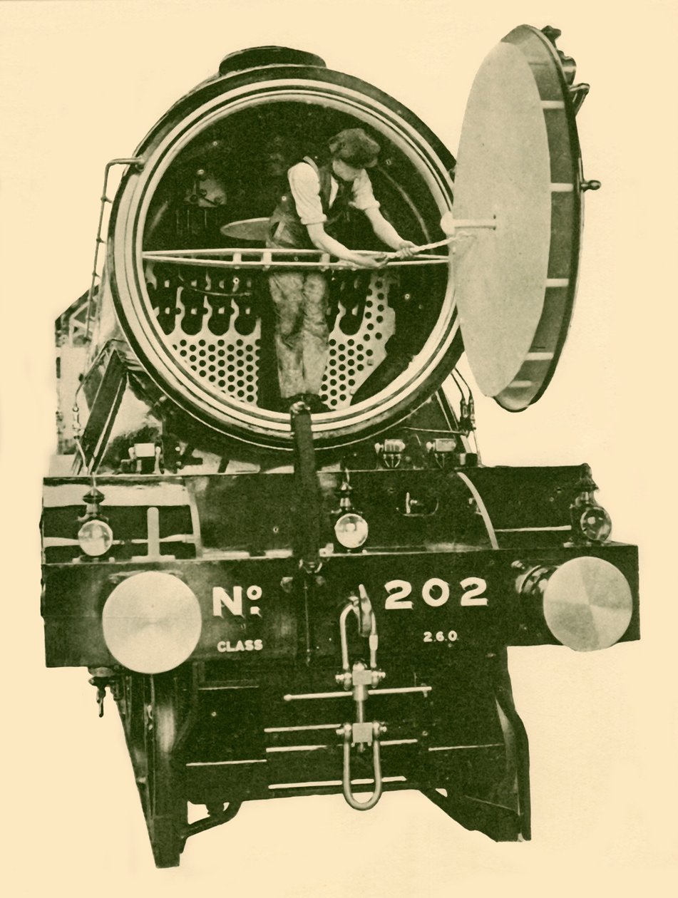 煙箱が開かれたロンドンと北東の混合エンジンエンジン、c1930。 作： 不明