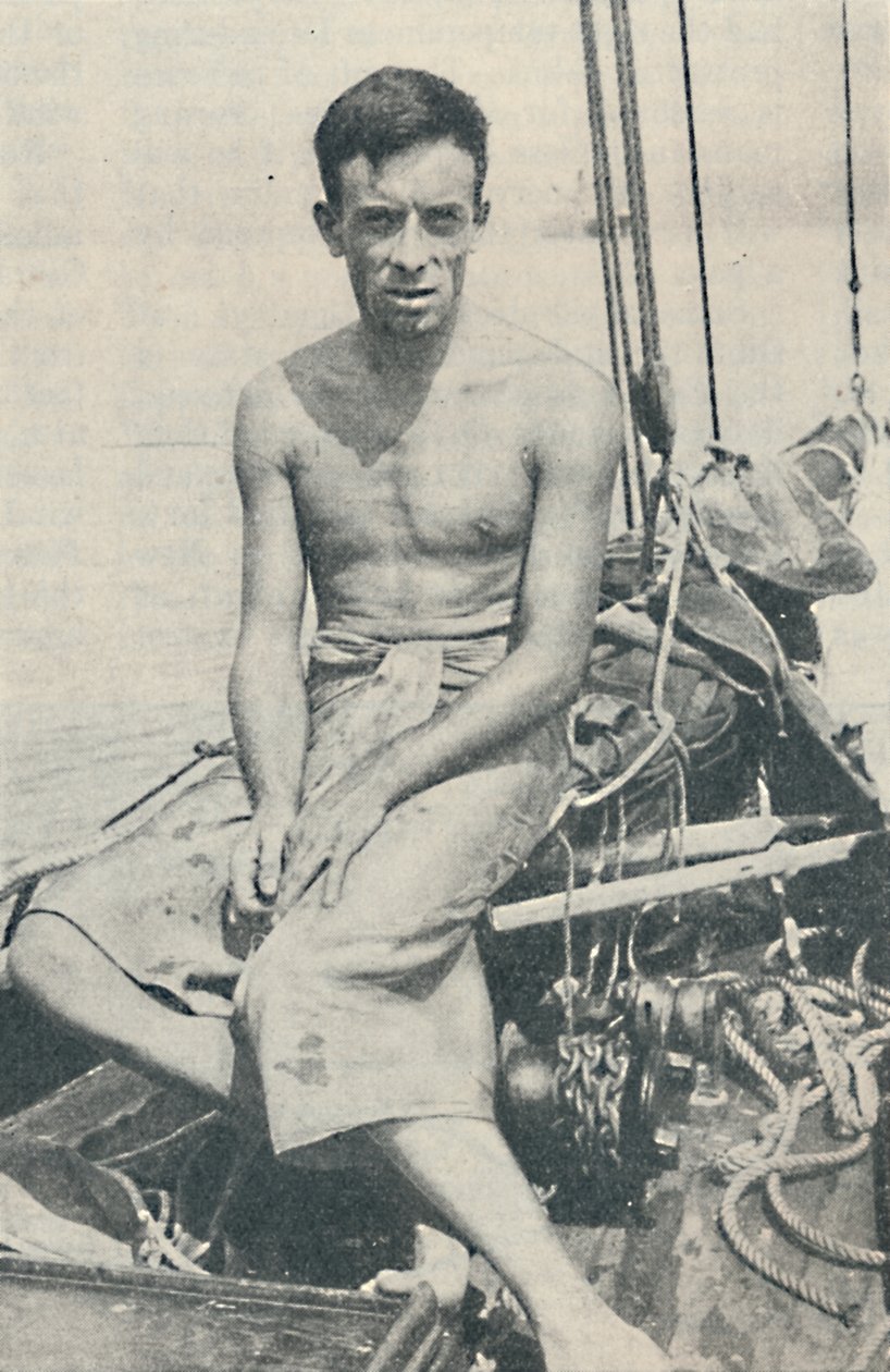 現代のユリシーズ。 1936年、フィジー諸島のスバで撮影されたジェルボー 作： 不明