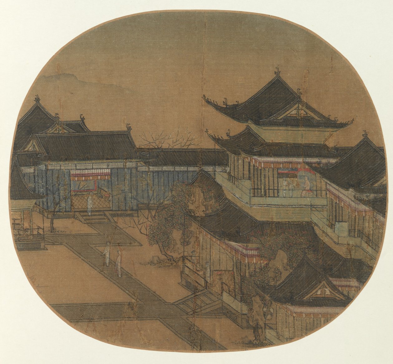 宮殿、1271-1368。 作： 不明