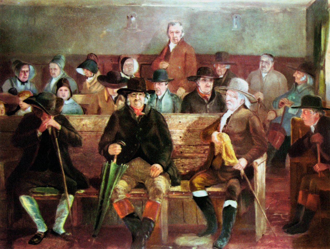 クエーカーの会合、1839 年 作： 不明