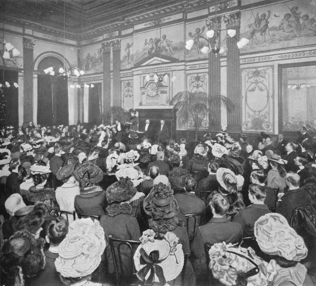 ロンドンのOld Playgoers Clubでの日曜日の夜の討論、1903年1903年 作： 不明